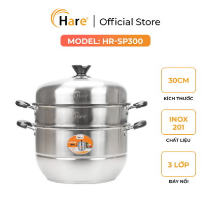 Ảnh của BỘ NỒI HẤP 3 TẦNG HARE HR-SP300