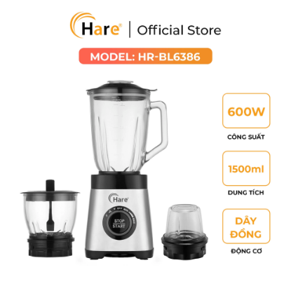 Ảnh của MÁY XAY SINH TỐ HARE HR-BL6386